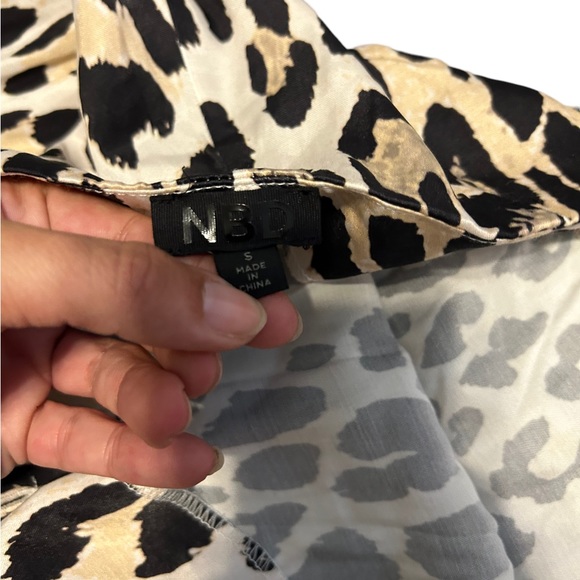 NBD Animal Print Wrap Skirt Multi
Colored Size small - Picture 4 of 7